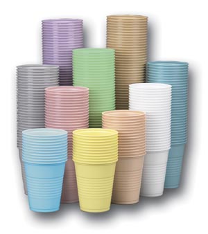 Crosstex Plastic Cups Cxwh