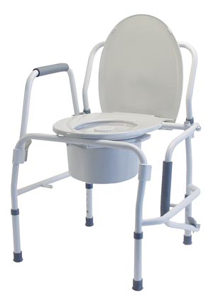 Graham Field Lumex Drop-arm Three-in-one Commode 6433a