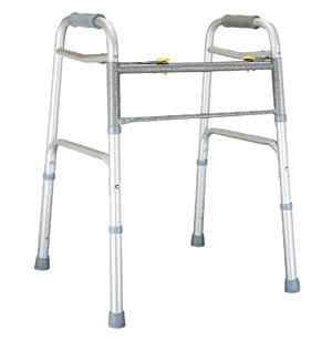 Graham Field Lumex Imperial Collection Dual Release X-wide Folding Walker 604070a-1