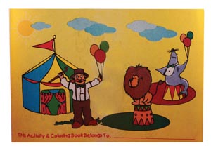 New World Imports Crayons & Coloring Book Cb1