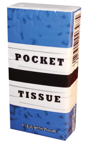 New World Imports Pocket Tissue Tis15