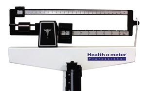 Pelstar/health O Meter Professional Scale - Physician Balance Beam Scales 402lbwh
