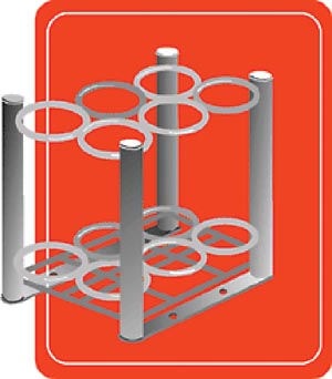 Mada Cylinder Stands 2004