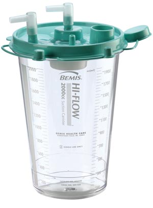 Bemis Hi-flow Suction Canister System 494410