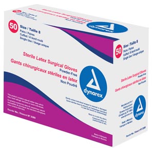 Dynarex Latex Powder Free Surgeons' Gloves 2370