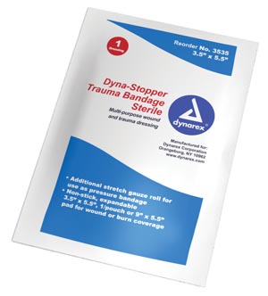 Dynarex Dyna Stopper Trauma Dressing 3535