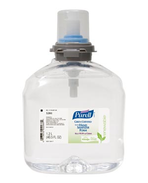 Gojo Purell Green Certified Hand Sanitizer 5391-02