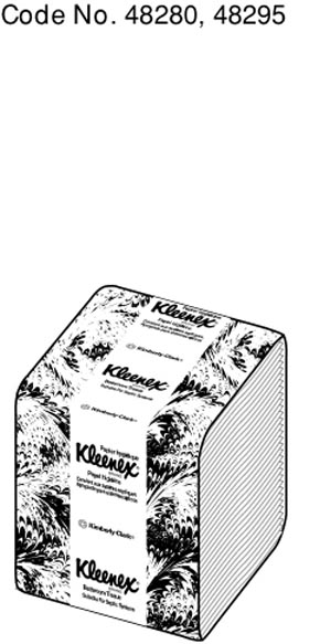 Kimberly-clark Hygienic Bathroom Tissue 48280