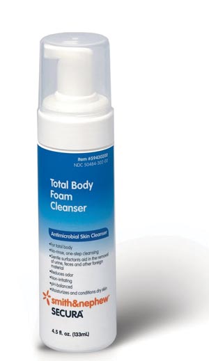 Smith & Nephew Secura Total Body Foam Cleanser 59430300