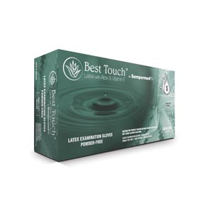 Sempermed Best Touch Latex Gloves With Aloe & Vitamin E Btla102