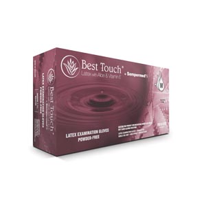 Sempermed Best Touch Latex Gloves With Aloe & Vitamin E Btla103