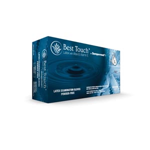 Sempermed Best Touch Latex Gloves With Aloe & Vitamin E Btla104