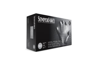 Sempermed Semperforce Nitrile Exam Powder Free Textured Glove Bknf105