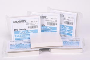 Crosstex Mixing Pads - Poly Coated Kpad33