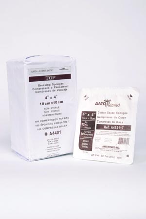 Amd Medicom Premium Gauze Sponges A4120