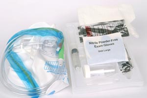 Cardinal Health Foley Catheterization Tray With Drain Bag 3716