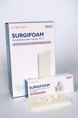 Ethicon Surgifoam 1974