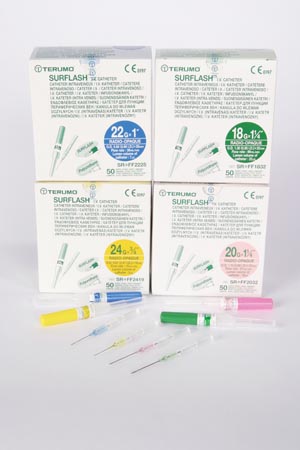 Terumo Surflash Iv Polyurethane Catheters 1sr*ff2032