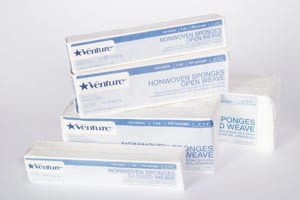 Tidi Venture 4-ply Non-sterile Nonwoven Sponges 912044
