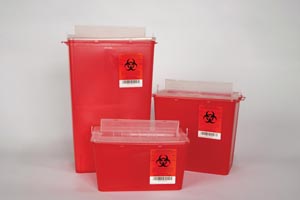 Plasti Horizontal Entry Sharps Containers 145004