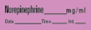 Timemed Anesthesia Drug Syringe Tape Labels An-75