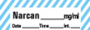 Timemed Anesthesia Drug Syringe Tape Labels Ans-71