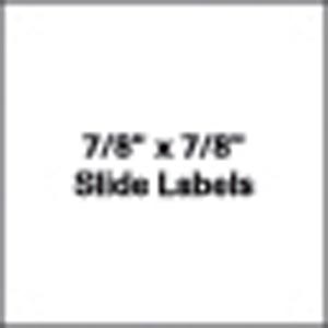 Timemed Microscope Slide Labels Mrs-78