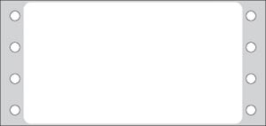 Timemed Multi-purpose Labeling For Dot Matrix Printers Dps115-3121