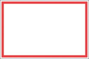 Timemed Red Border Tape Labels Rb-502