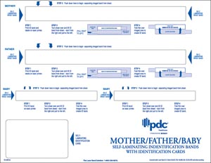 Precision Dynamics Datamate Labels & Bracelet System Tm-mfb-tea