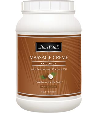 Hygenic/performance Health Bon Vital Coconut Massage CrÈme Bvcoc1g