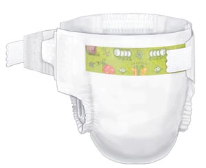 Cardinal Health Curity Baby Diaper 80008a-