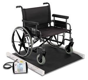 Detecto Portable Bariatric Wheelchair Scale Brw1000