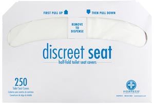 Hospeco Discreet Seat Toilet Seat Cover Ds-5000