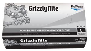 Hospeco Proworks Nitrile Exam Gloves Gl-n105fl
