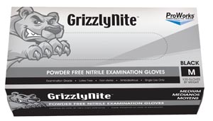Hospeco Proworks Nitrile Exam Gloves Gl-n105fm