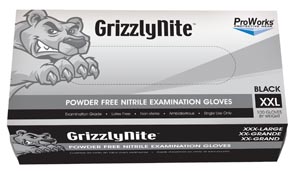 Hospeco Proworks Nitrile Exam Gloves Gl-n105fxxl