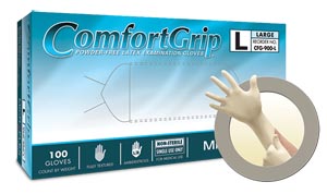 Ansell Microflex Comfortgrip Powder-free Latex Exam Gloves Cfg-900-l
