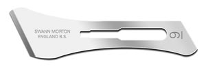 Cincinnati Swann Morton Carbon Steel Blade 00sm9