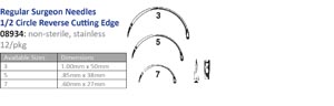 Cincinnati Suture Needles - Non-sterile 08934
