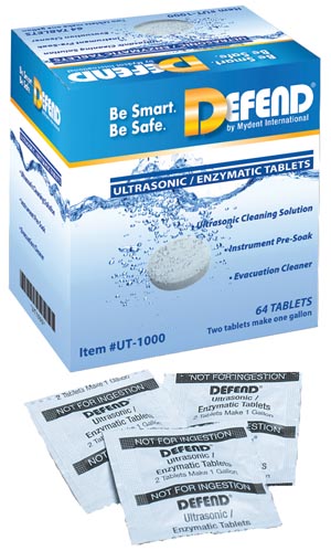 Mydent Defend Ultrasonic Enzymatic Tablets Ut-1000