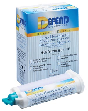 Mydent Defend Super Hydrophilic Vps Impression Material Vp-9003