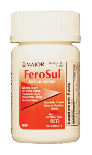 Major Iron Supplement 114181