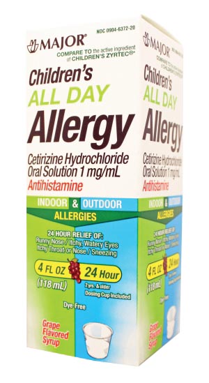 Major Allergy Liquid 255014