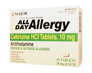 Major Allergy Tablets 255549