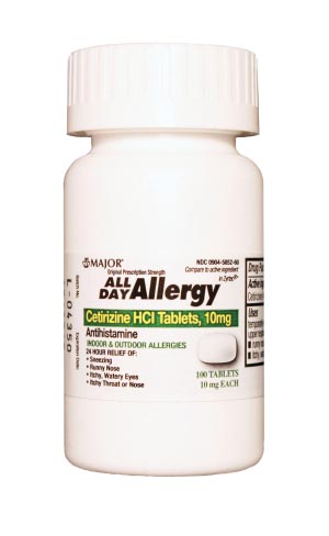 Major Allergy Tablets 255551