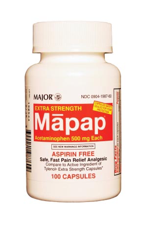 Major Analgesic Caplets 700691