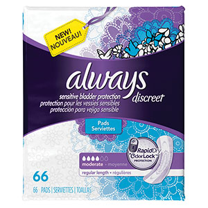 P&g Distributing Always Discreet 3700092726