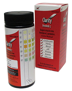 Clarity Diagnostics Urinalysis Dtg-uro7