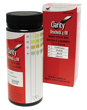 Clarity Diagnostics Urinalysis Dtg-4ob